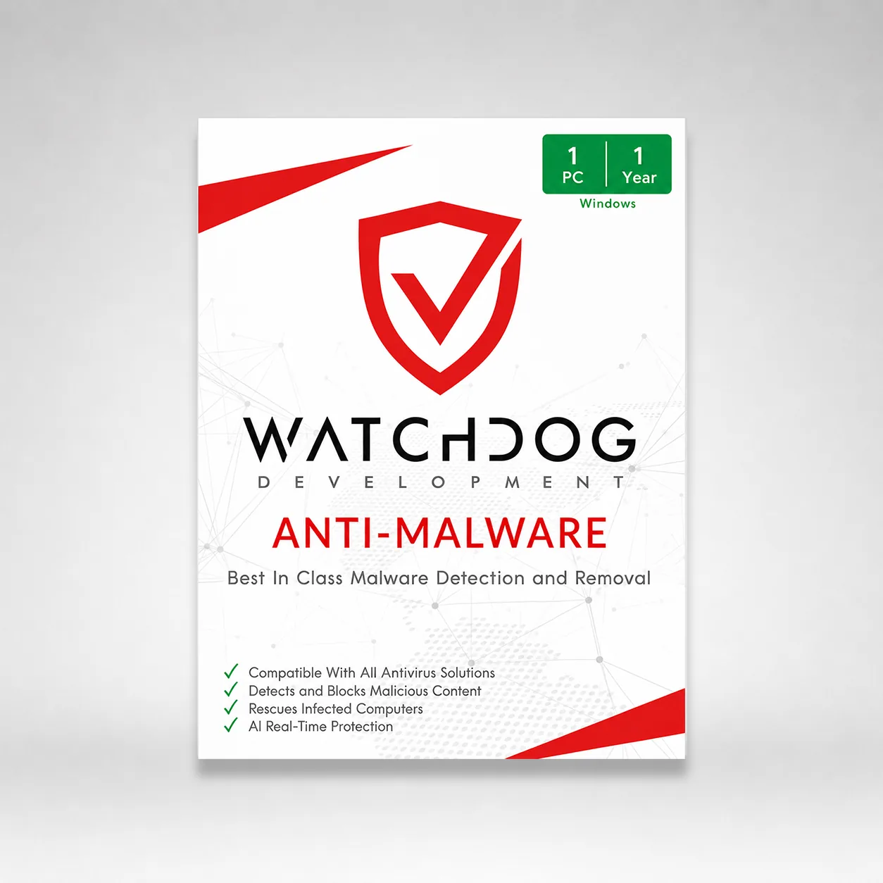 Watchdog Anti-Malware - 1-Year | 1-PC (Watchdog Antivirus Co)
